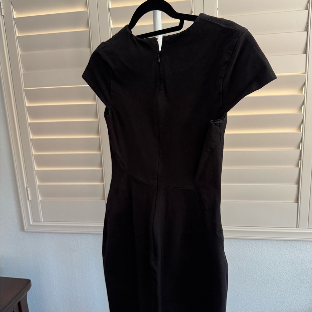Banana Republic Black Sheath Mini Dress